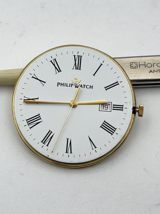 philip watch capsulette r8051551171 eta f05.111 quartz movement movimento