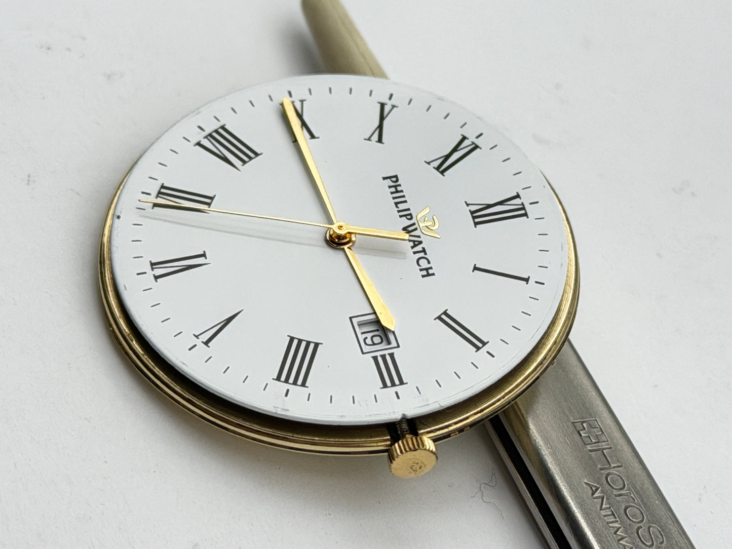 philip watch capsulette r8051551171 eta f05.111 quartz movement movimento