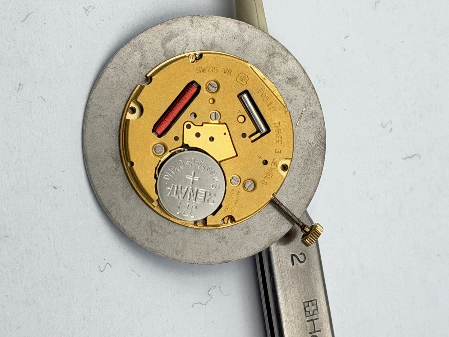 philip watch capsulette r8051551171 eta f05.111 quartz movement movimento