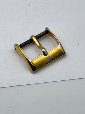 philip watch fibbia buckle gold plated 16mm