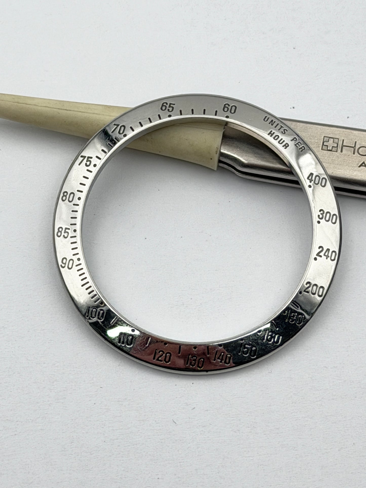 Rolex daytona bezel lunetta acciaio 116520 originale genuine
