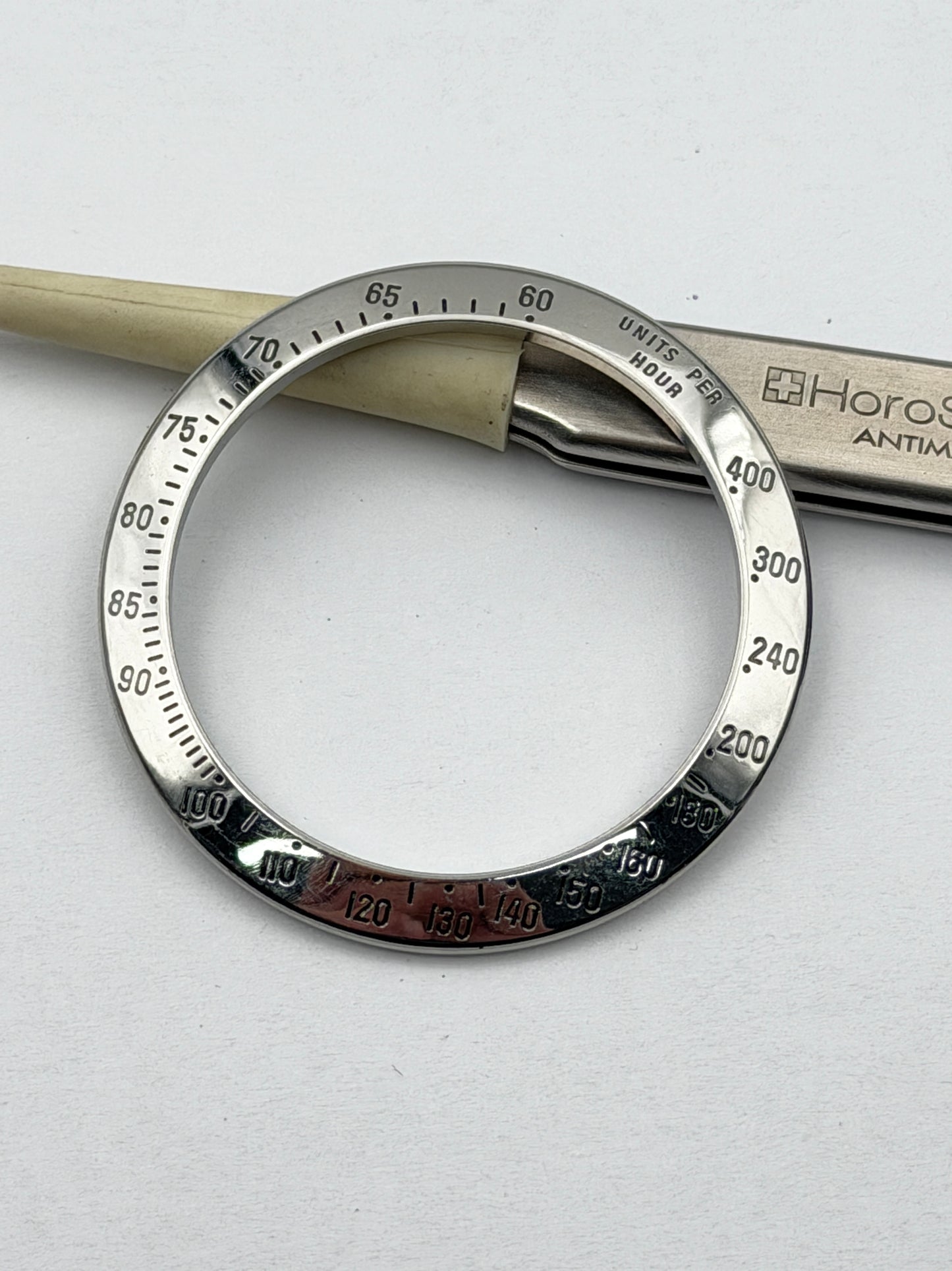 Rolex daytona bezel lunetta acciaio 116520 originale genuine