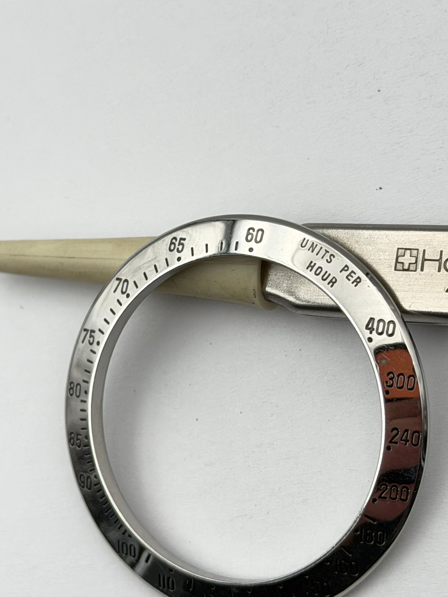 Rolex daytona bezel lunetta acciaio 116520 originale genuine