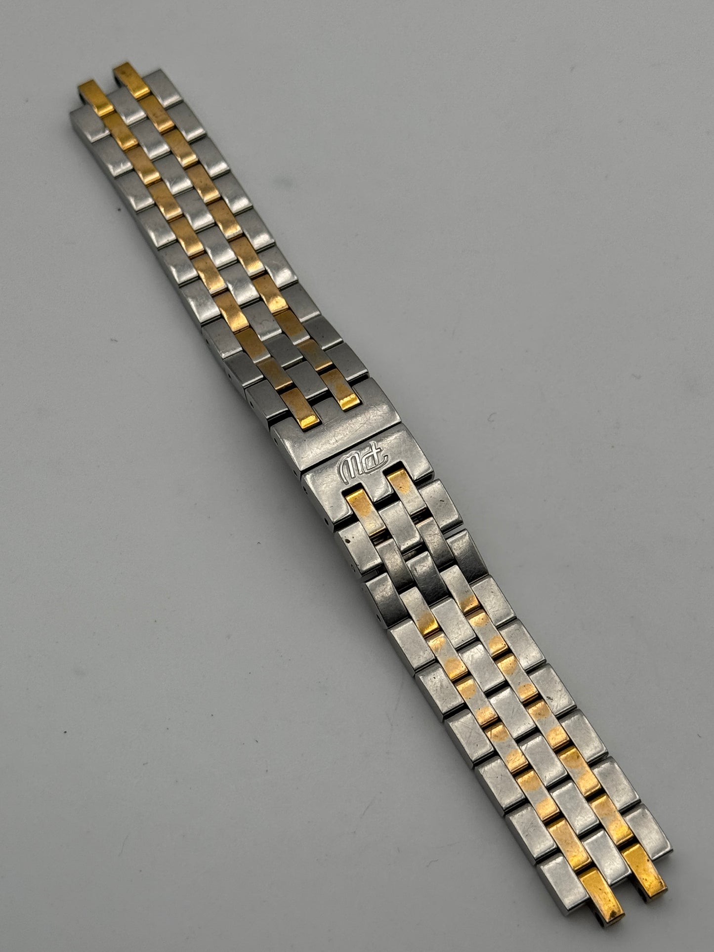 Philip Watch bracciale bracelet 16mm steel and gold