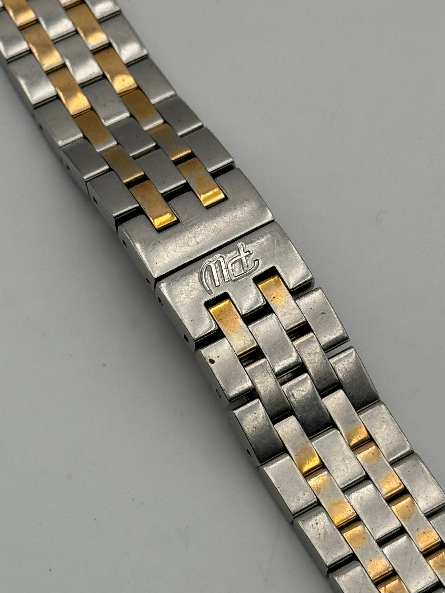 Philip Watch bracciale bracelet 16mm steel and gold