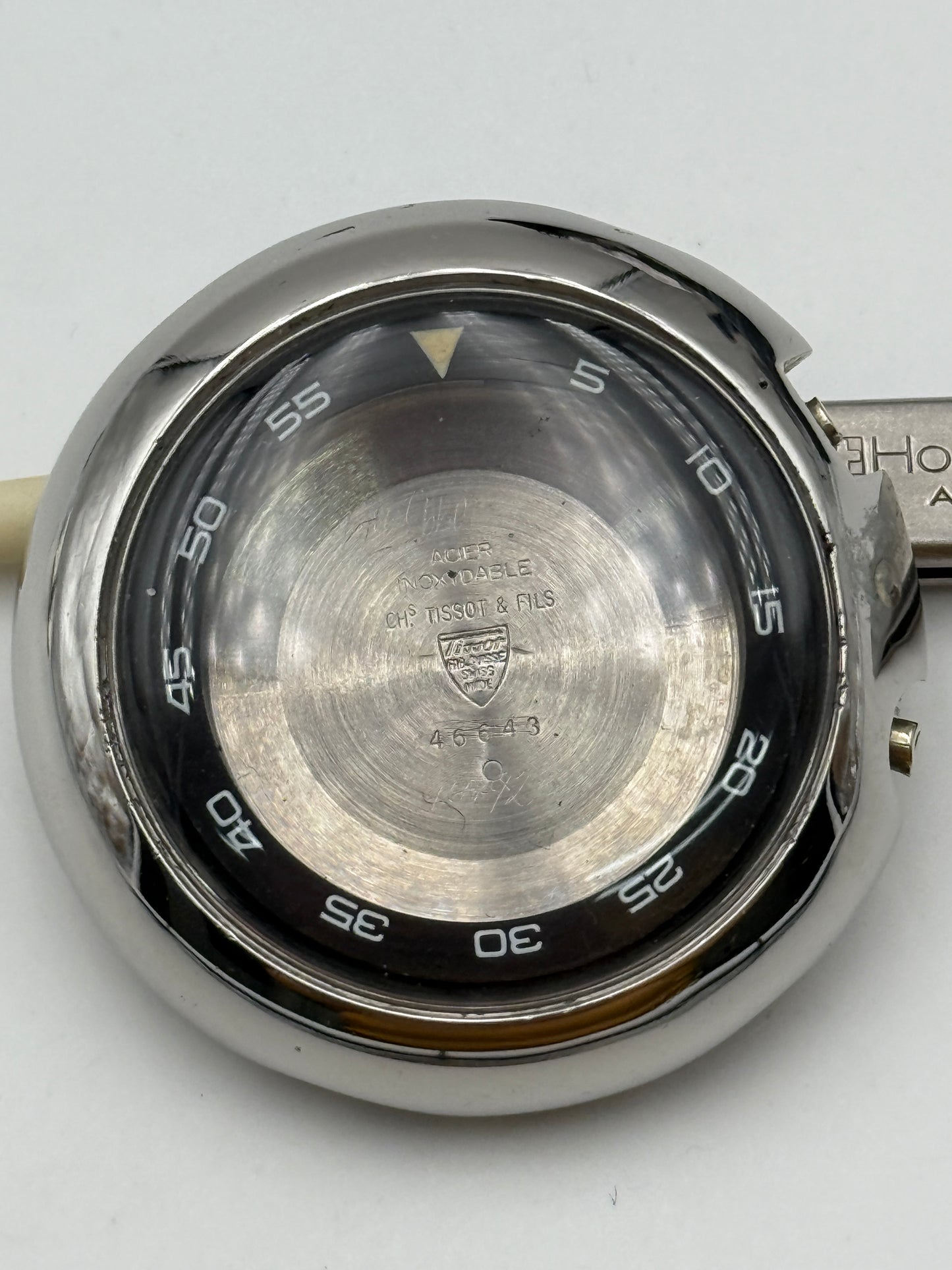 tissot t 12 46643 43,5mm cassa case diver rare