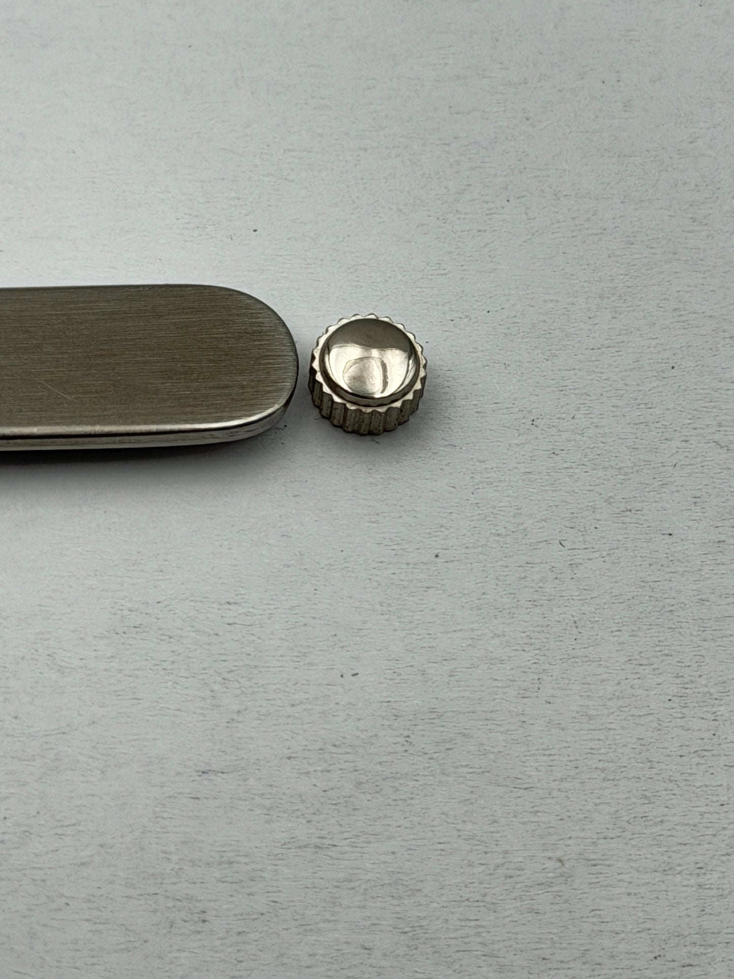omega corona crown 6x3,4mm impermeabile waterproof