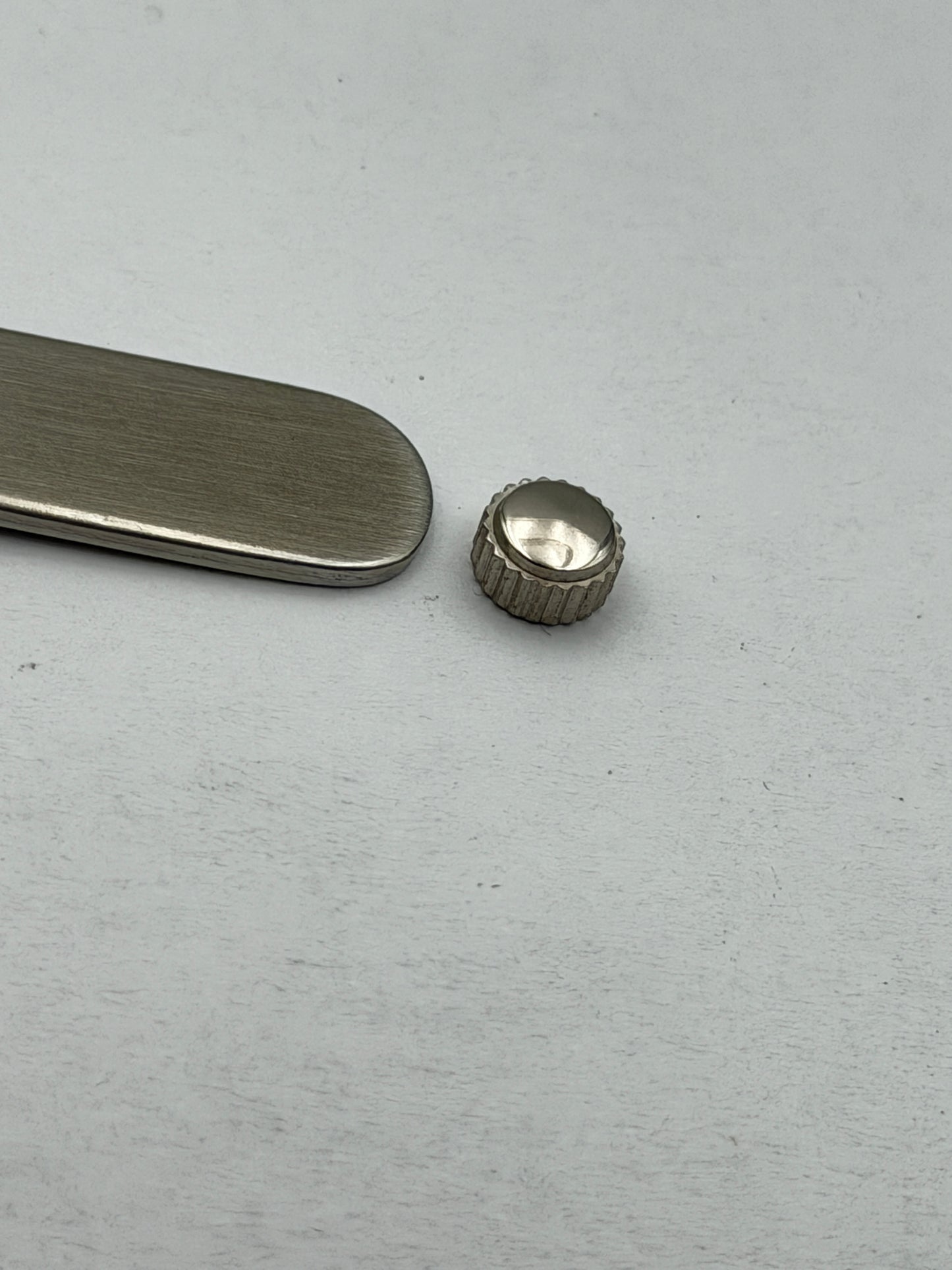 omega corona crown 6x3,4mm impermeabile waterproof