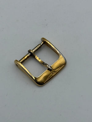 longines fibbia buckle gold plated 14mm