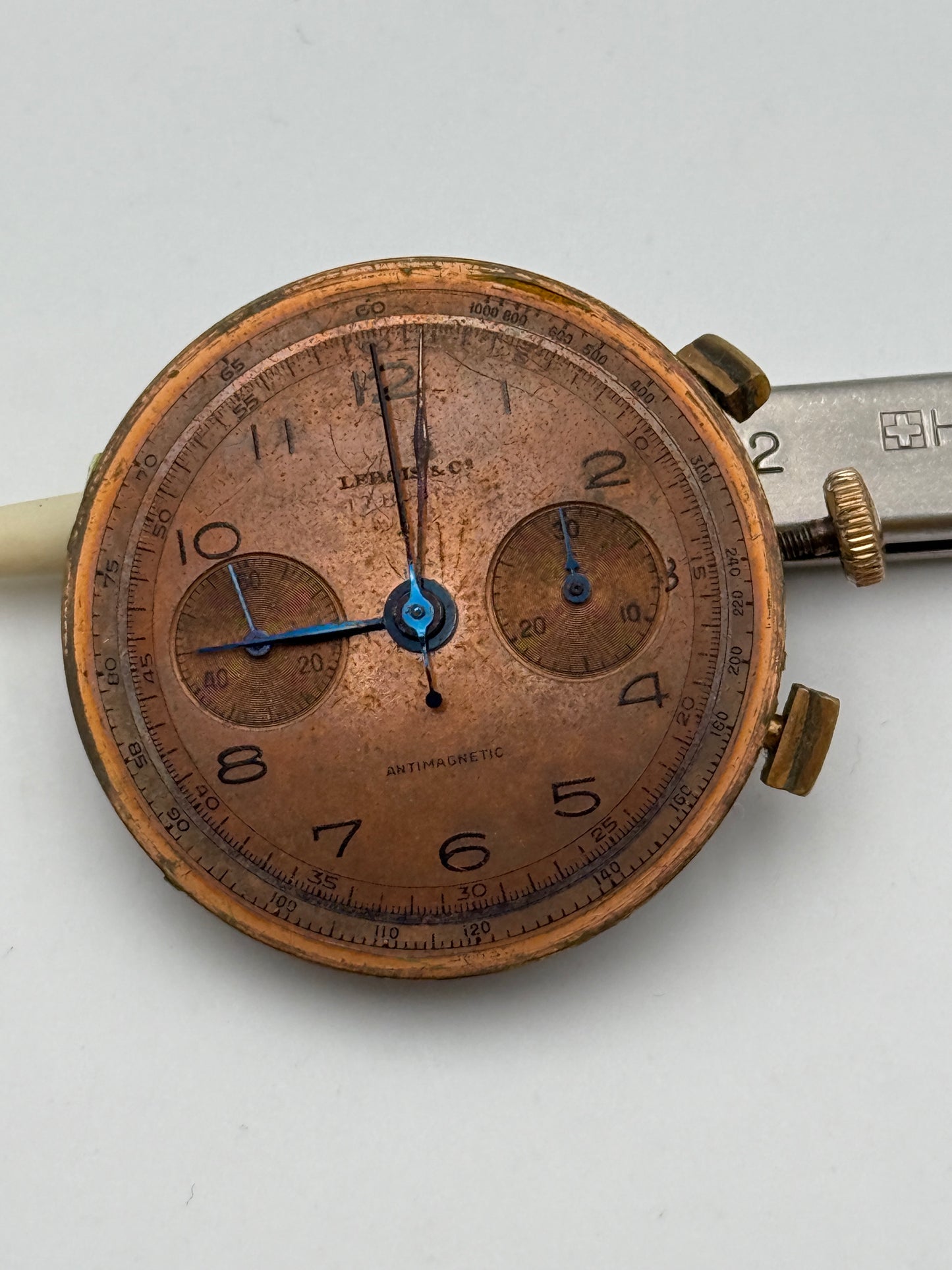 lebois e co landeron 39 chrono movement movimento