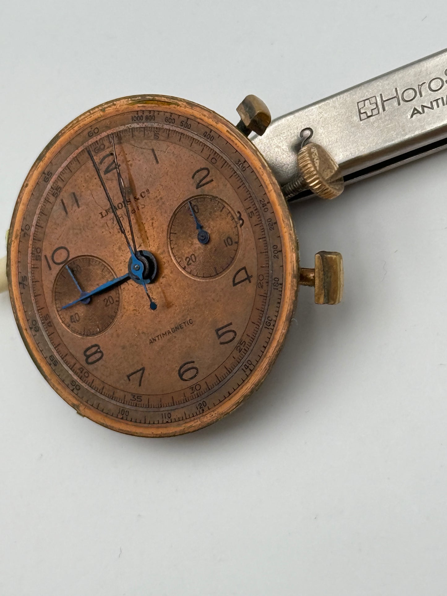 lebois e co landeron 39 chrono movement movimento