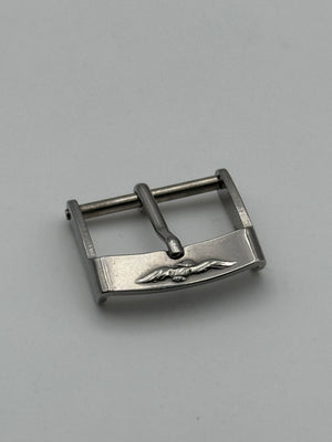 Sector fibbia buckle 18mm acciaio