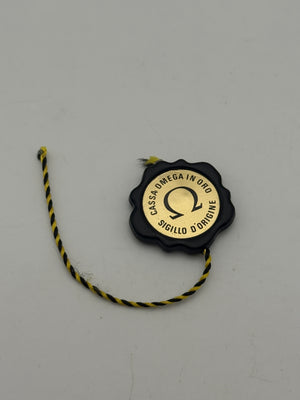 omega tag cartellino sigillo d'origine vintage