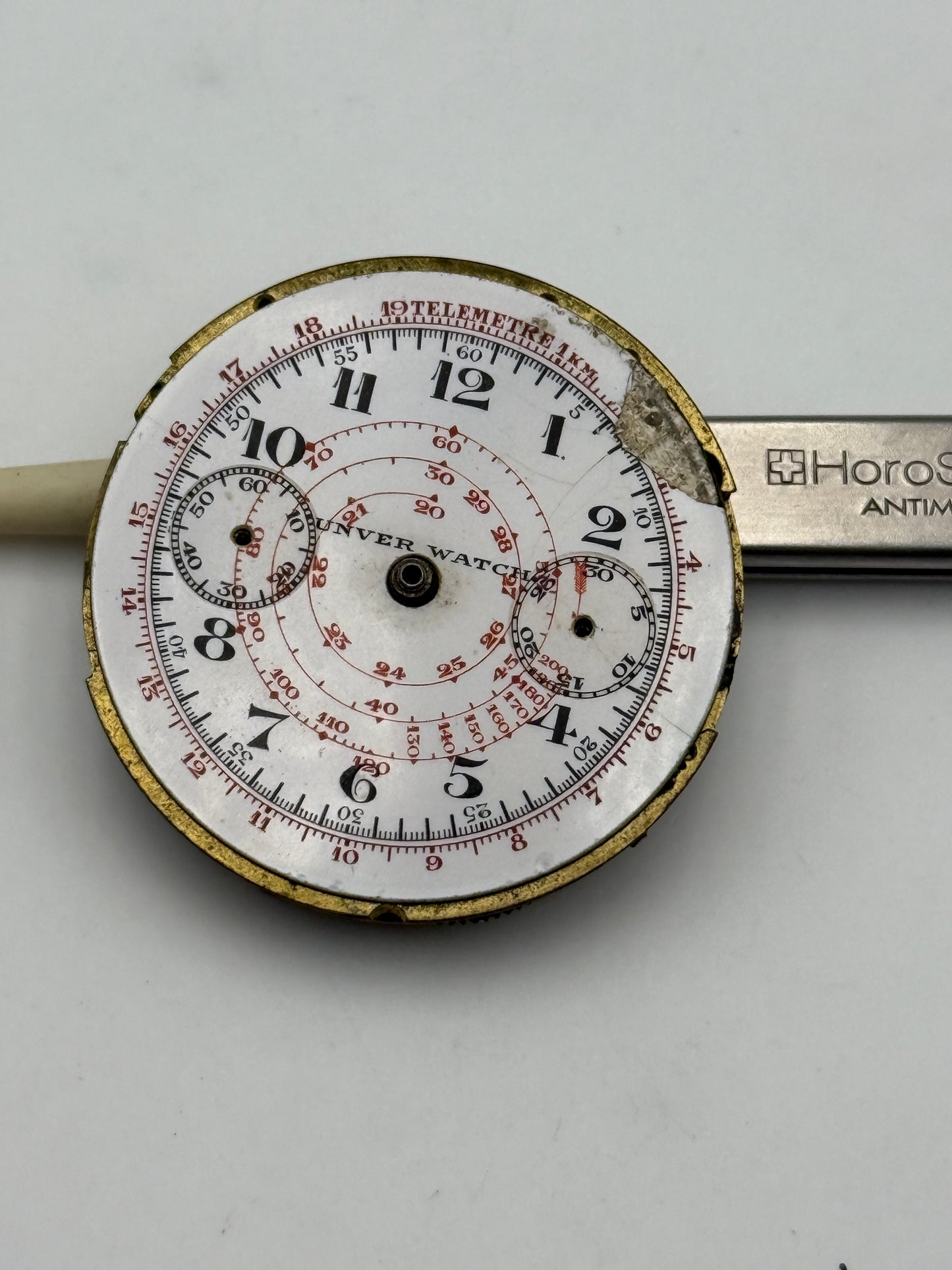 universal watch martel monopulsante 36mm movement movimento chrono