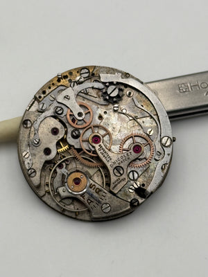 charles nicolet watch old landeron 33mm chrono movement movimento