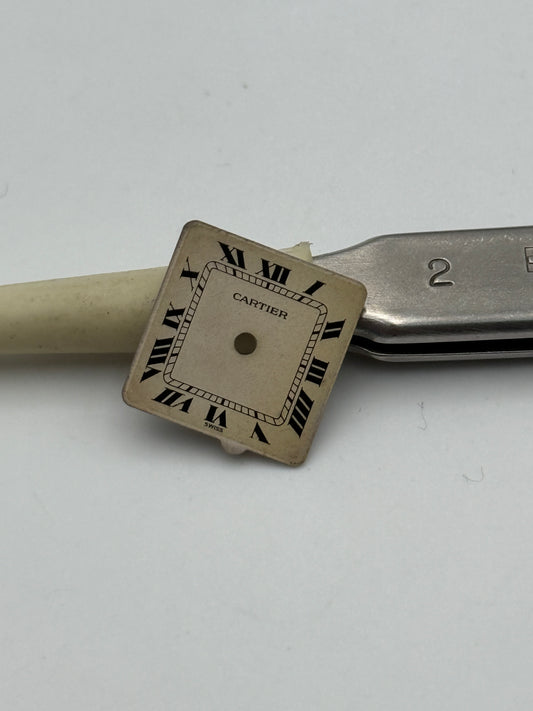 cartier 13,2x13,2mm dial quadrante