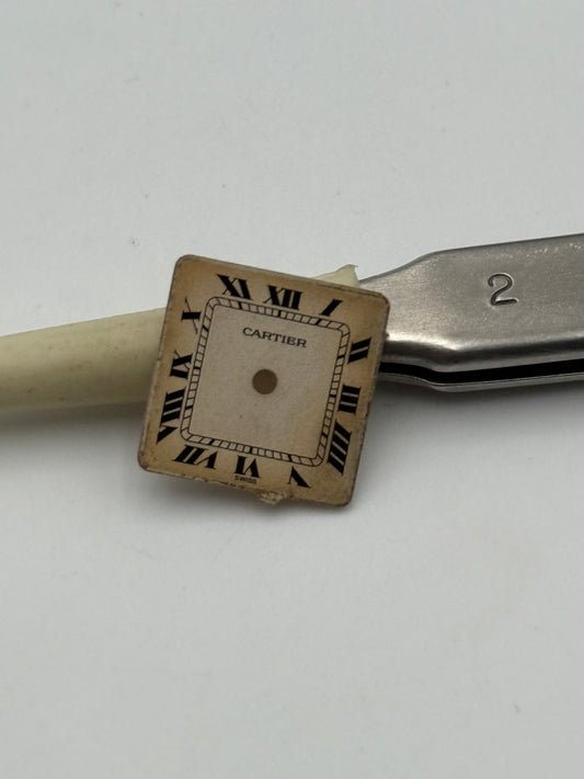 cartier 13,2x13,2mm dial quadrante