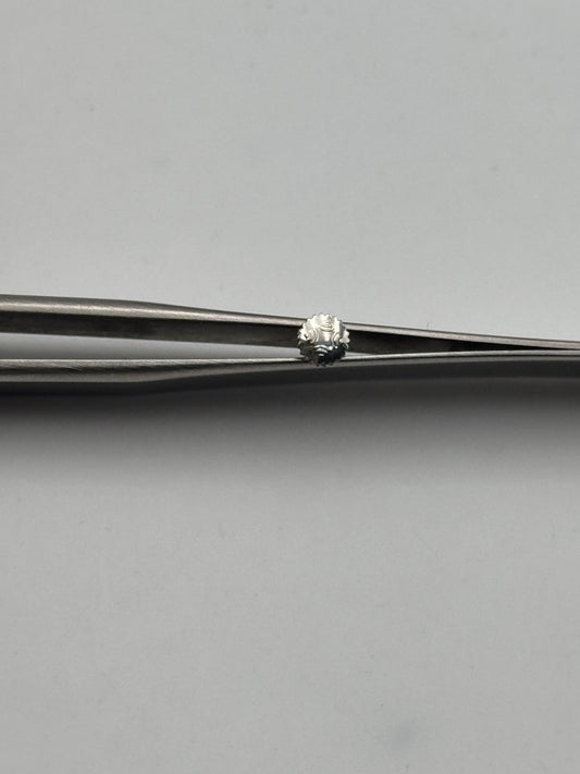 Zenith corona crown antipolvere dustproof 4x1.5mm acciaio