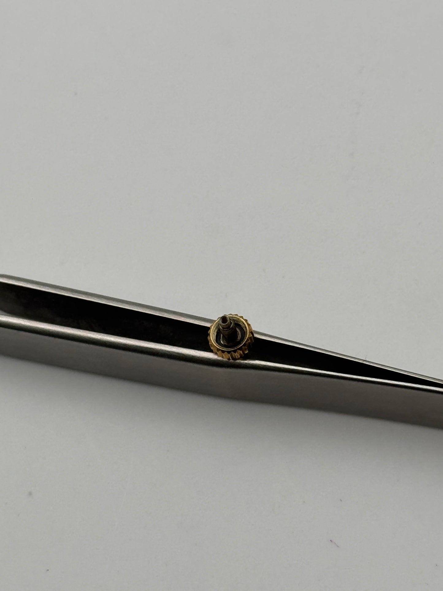 Rolex corona crown a vite 5.2x2.5mm gold plated