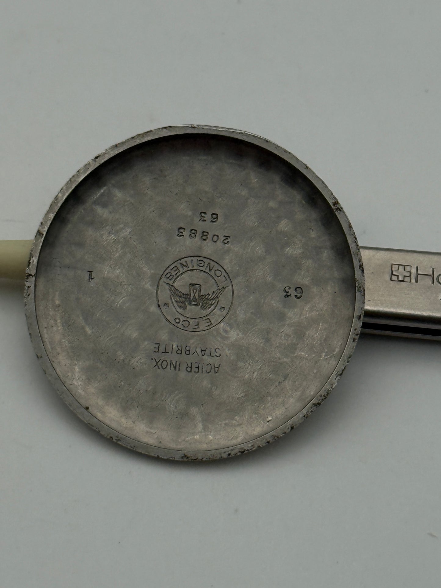 longines efco 20883-63 34,7mm fondello caseback