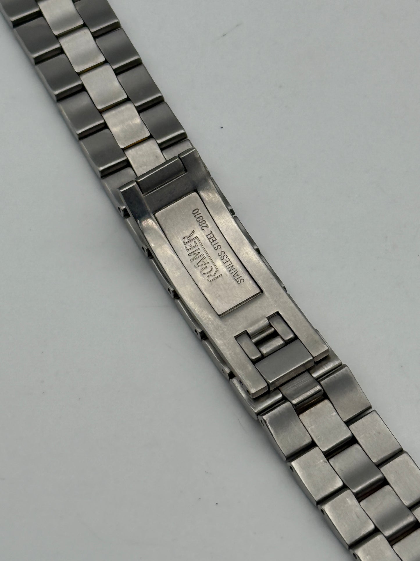 roamer steel-gold bracelet bracciale strap cinturino 18mm NOS  new old stock