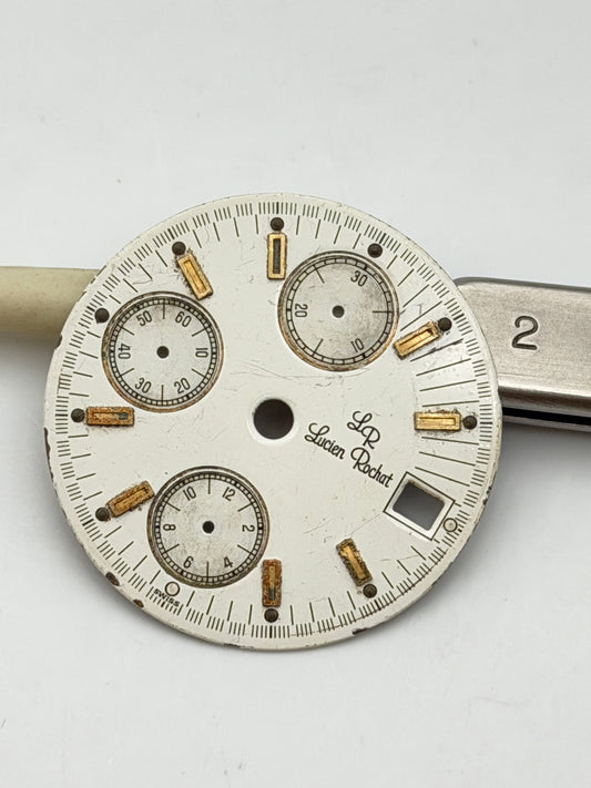 lucien rochat 29mm chrono 7750 dial quadrante