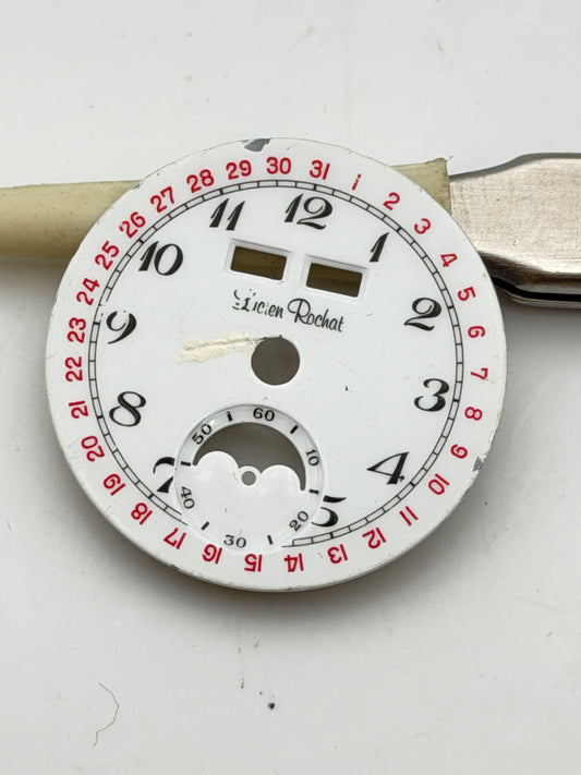 lucien rochat calendar 26.5mm dial quadrante