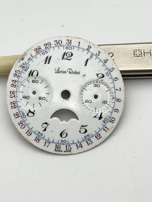 lucien rochat chrono 30.5mm dial quadrante