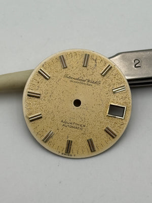 iwc aquatimer automatic 27,2mm dial quadrante