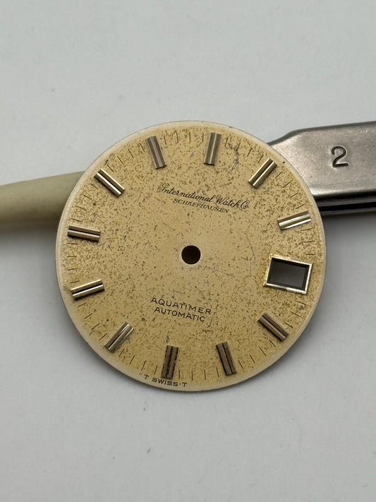 iwc aquatimer automatic 27,2mm dial quadrante