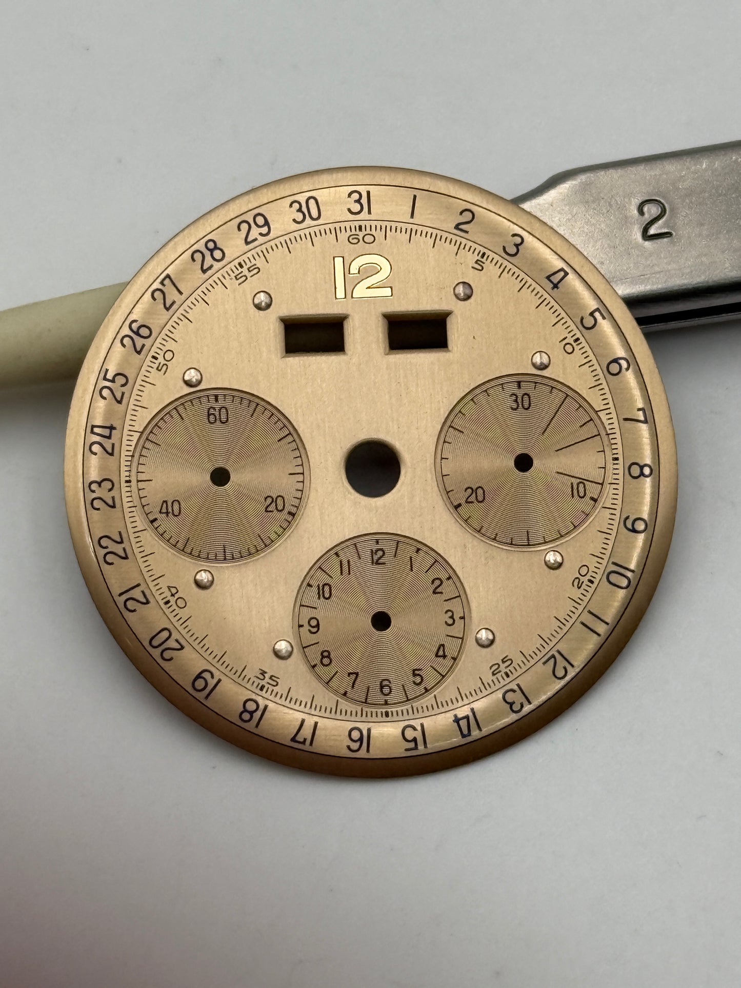 valjoux 72c 31,4mm dial quadrante nos
