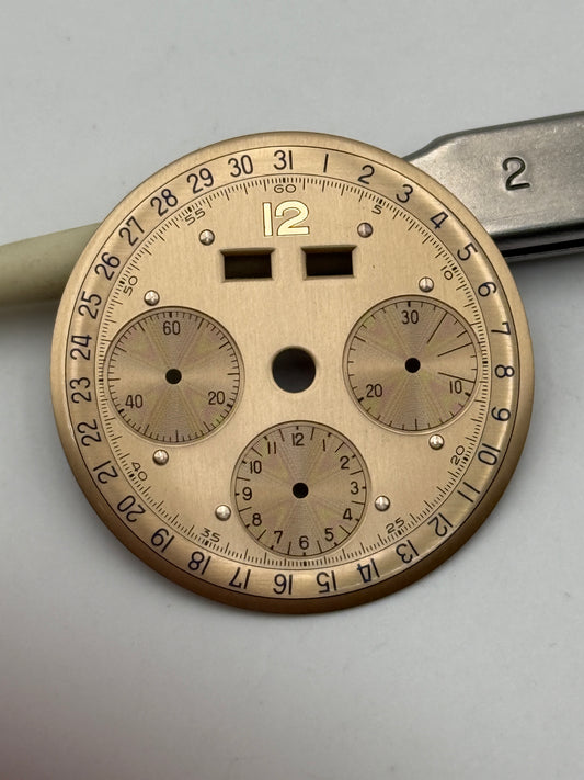 valjoux 72c 31,4mm dial quadrante nos