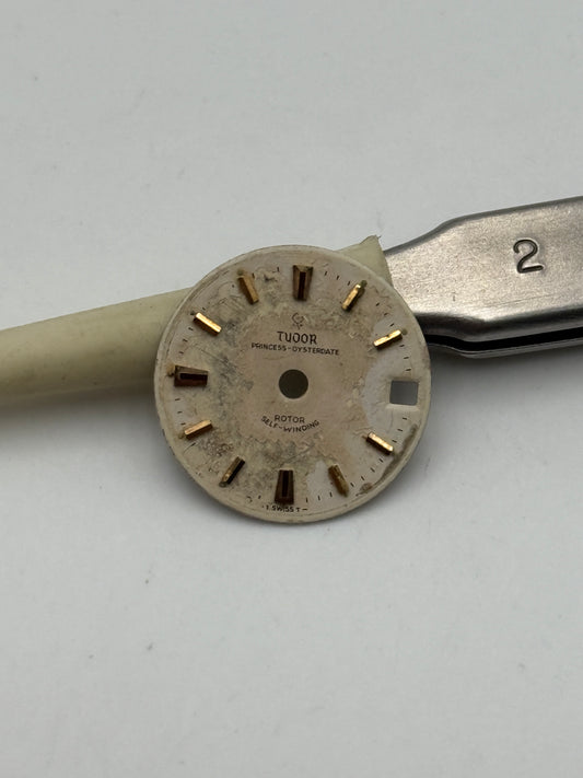 tudor 17mm dial quadrante automatic princess oysterdate rose