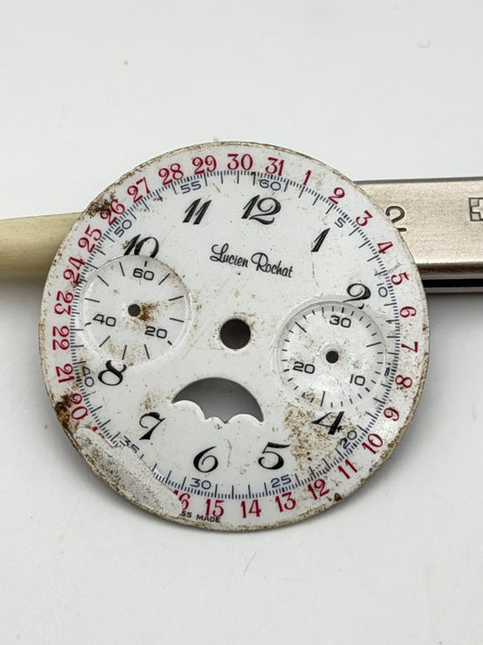 lucien rochat chrono 32mm dial quadrante