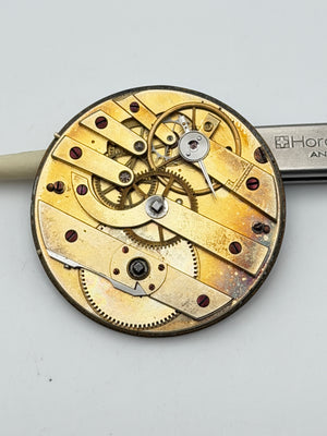 anonimo cylinder keys 38mm pocket watch movement movimento