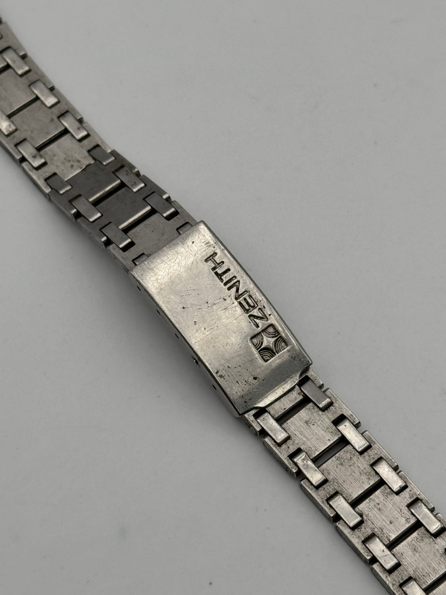 Zenith 16mm bracciale bracelet steel acciaio