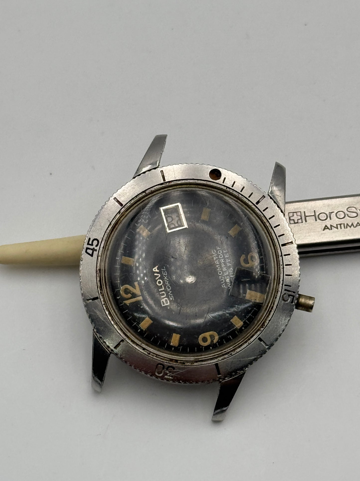 Bulova snorkel 666 diver vintage automatic mlb 386-3 m9
