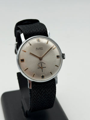 pilsen calatrava 34mm vintage new nos