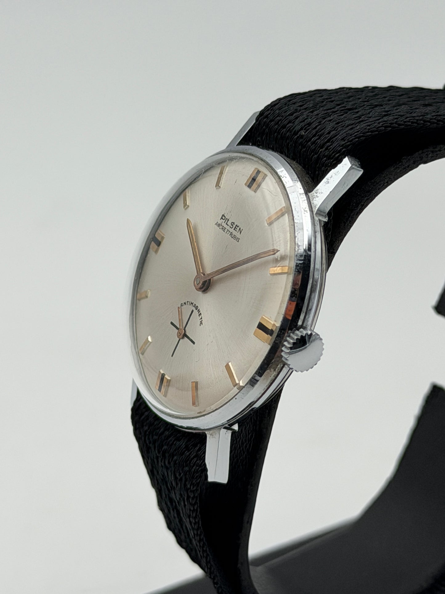 pilsen calatrava 34mm vintage new nos