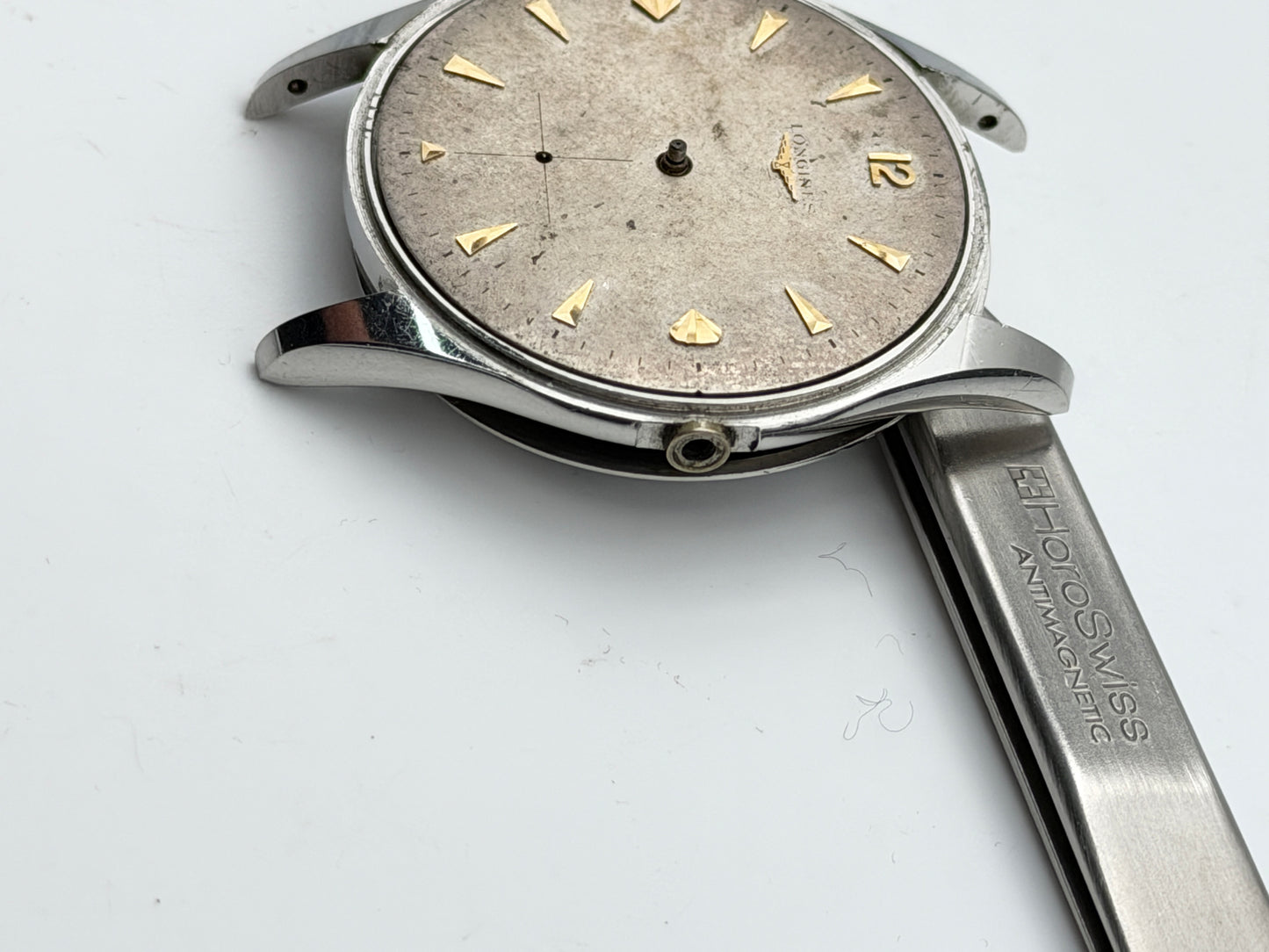 longines 1268z 7135-10-266 36mm watch vintage