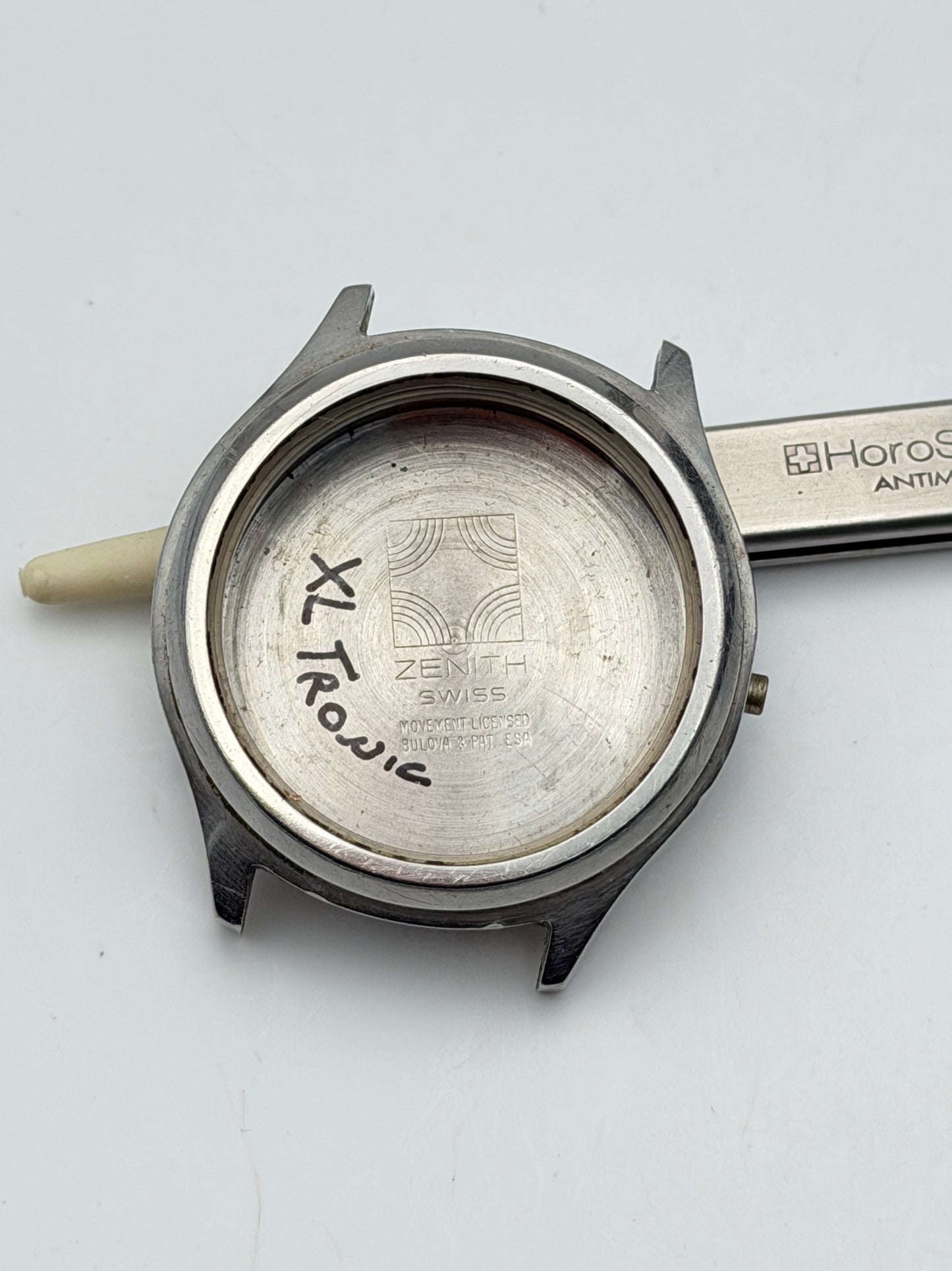 zenith xl tronic 01.0020.505 37mm cassa case