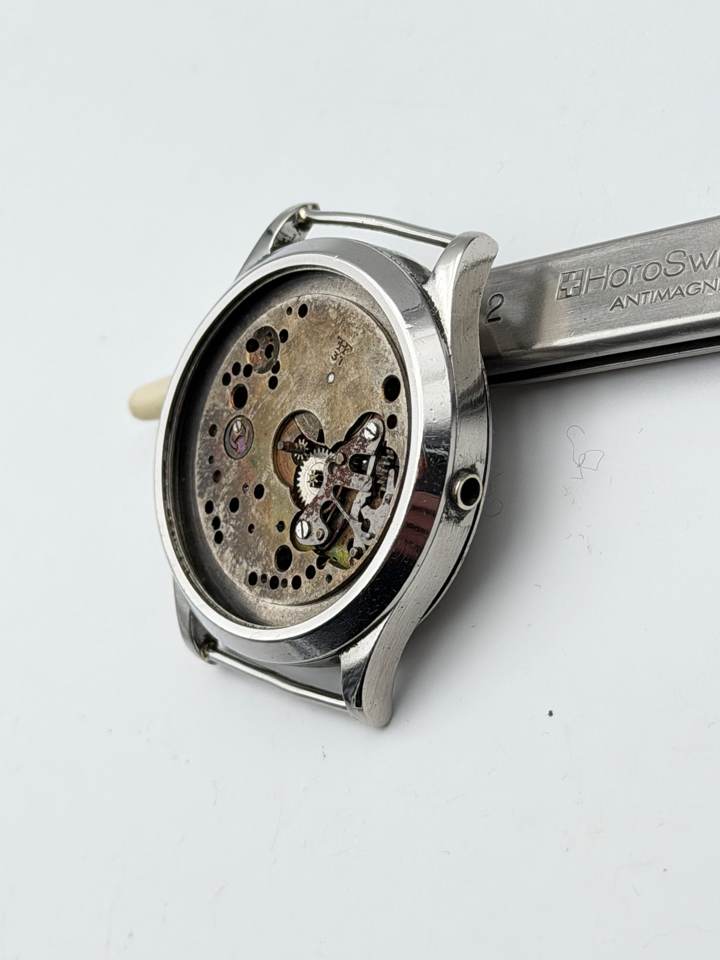 eberhard fhf 31 33mm watch vintage