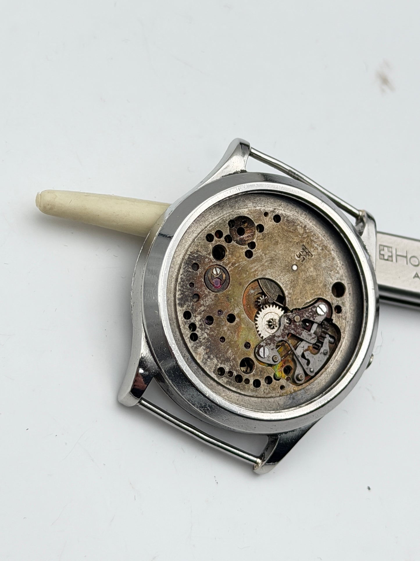 eberhard fhf 31 33mm watch vintage