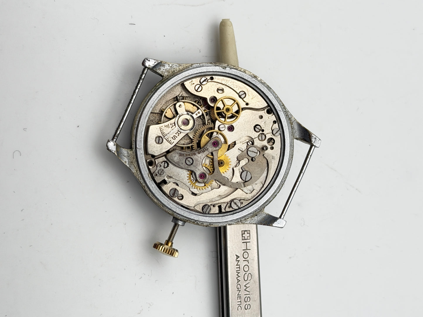 titus geneve chrono landeron 48 36mm watch vintage