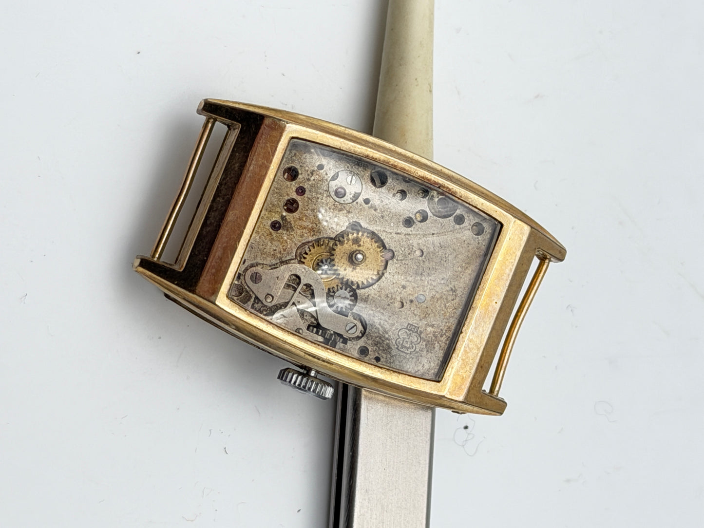 anonimo art decò p110 22x37mm watch vintage