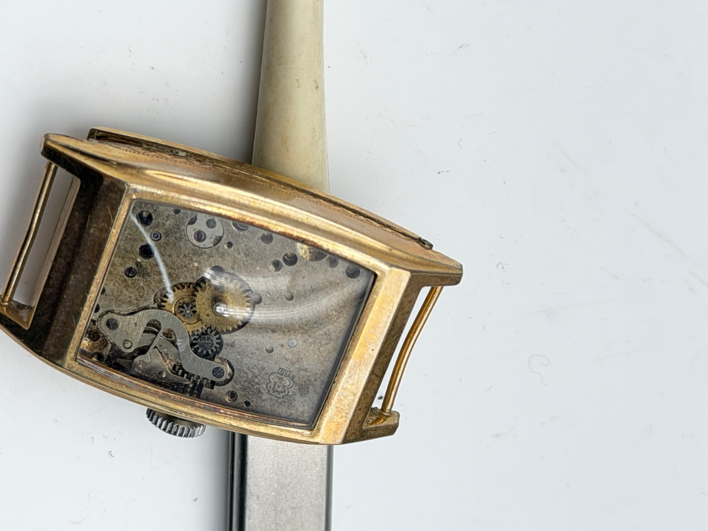 anonimo art decò p110 22x37mm watch vintage
