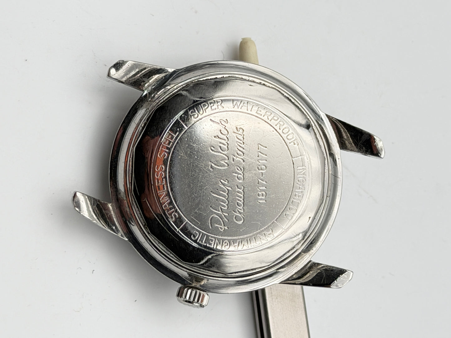 philip watch super compresssor rare 5-60 1817-6177 40mm caribbean