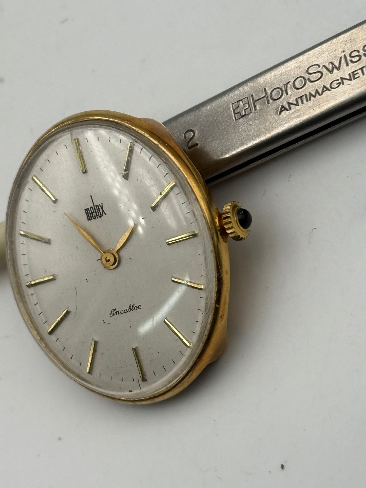 melux fhf 28mm watch vintage movement movimento