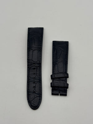 Montblanc cinturino strap 21-18mm pelle leather