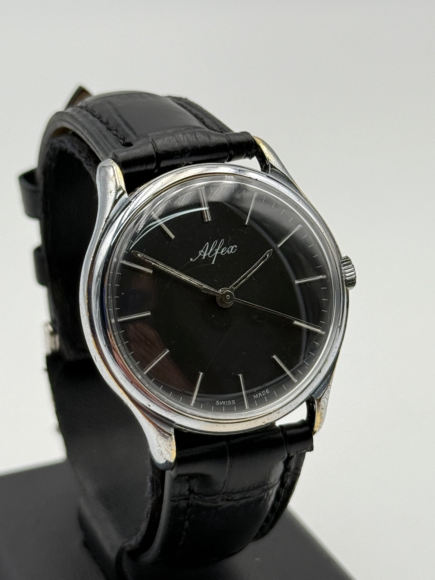 alfex 34mm vinatge watch